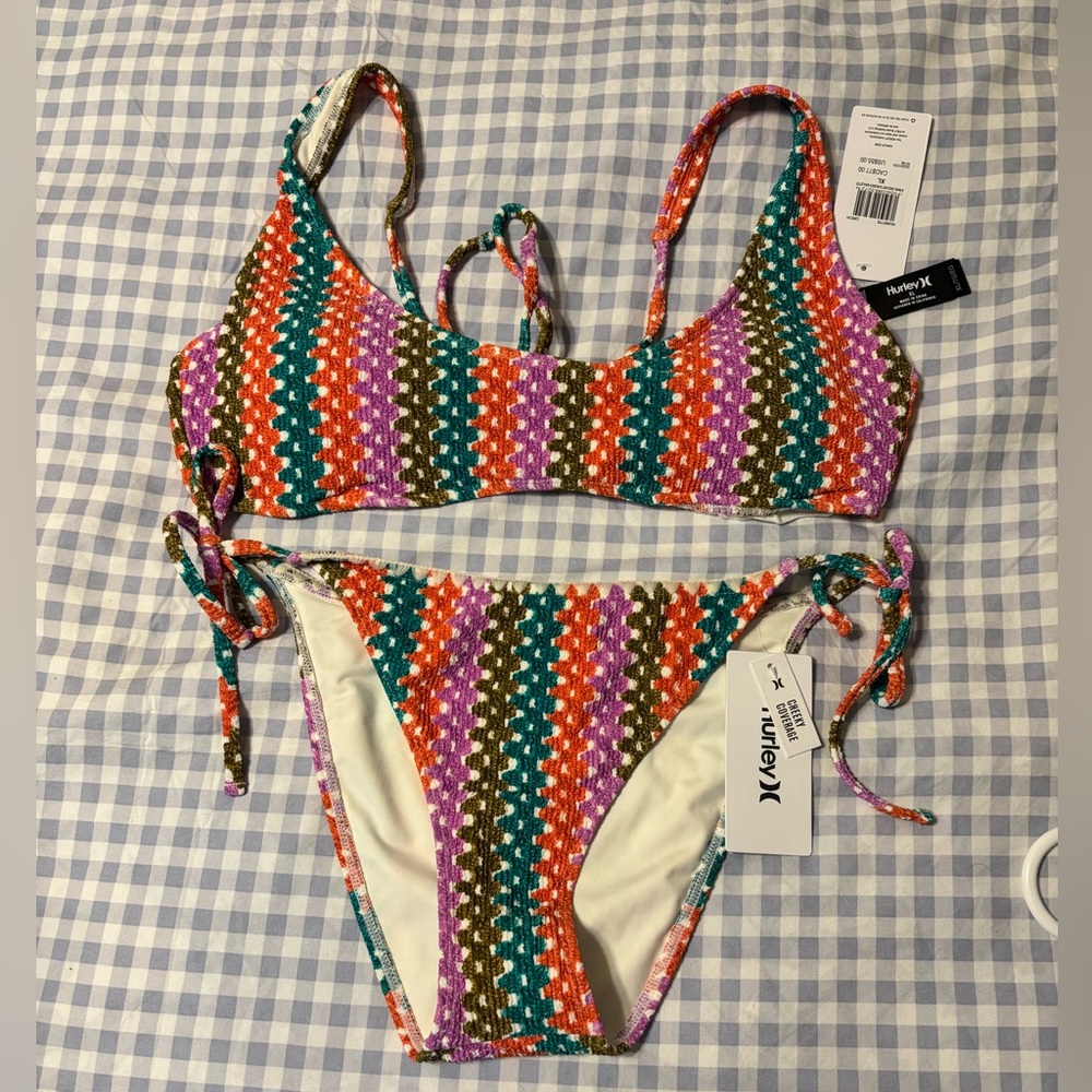 Hurley Multicolor Knit swimsuit